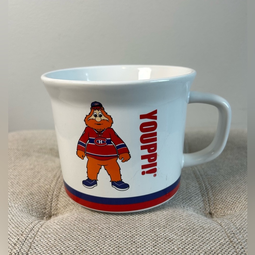 Montreal Canadiens Youppi Meal Mug 20oz CorningWare NHL Mascot Coffee Soup Cup